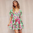 Floral Wrap Dress – Timeless Elegance for Every Moment