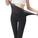 Ultra-thin ice silk shark pants women's summer wear stretch plus size air conditioning pants naked yoga bottoming pants