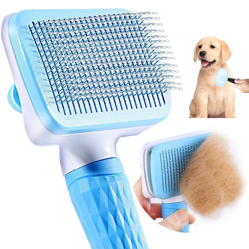 2-in-1 Dog & Cat Grooming Brush