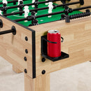 Large Full-Size Foosball Table w/ 2 Balls, 2 Cup Holders - 54in