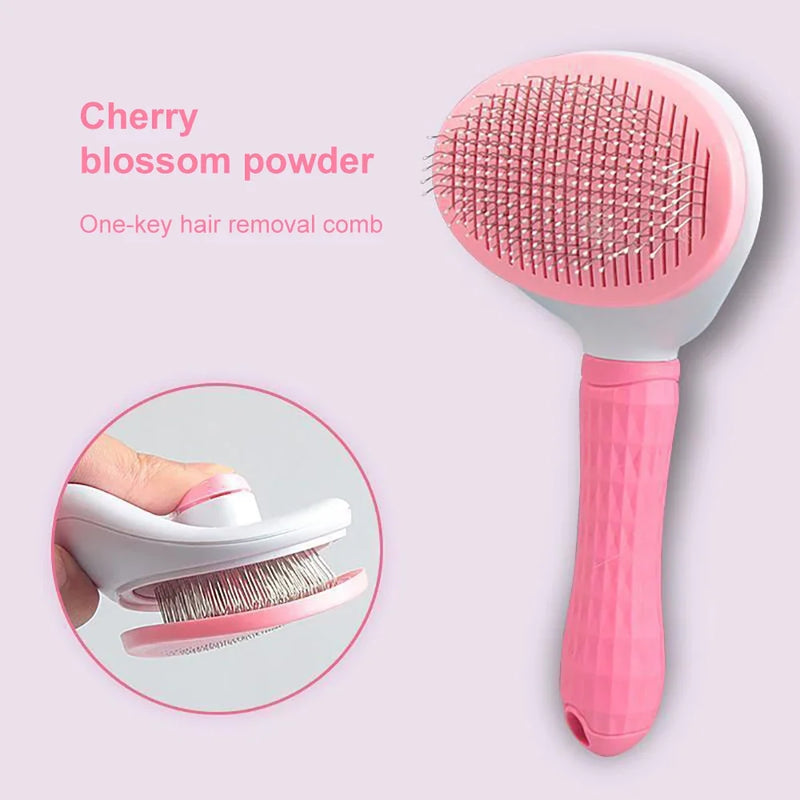 2-in-1 Dog & Cat Grooming Brush