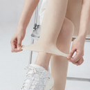 Ultra-thin ice silk shark pants women's summer wear stretch plus size air conditioning pants naked yoga bottoming pants