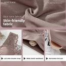 Lace-Trimmed Women's Plus-Size Bra