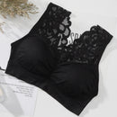 Lace-Trimmed Women's Plus-Size Bra